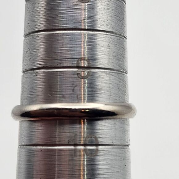 Avon Silver Tone Marcasite & Pink CZ Ring (9.5) - Picture 6 of 6